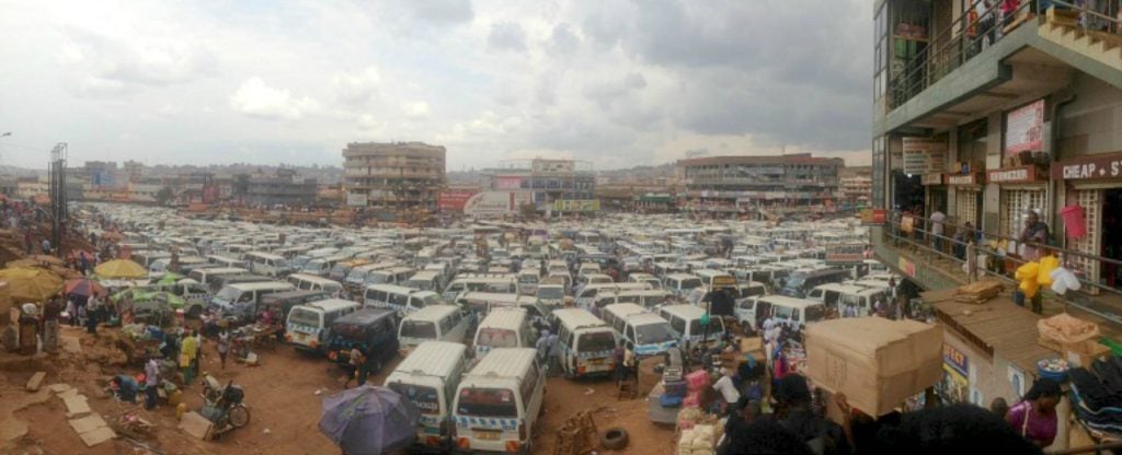 Ugandan car park