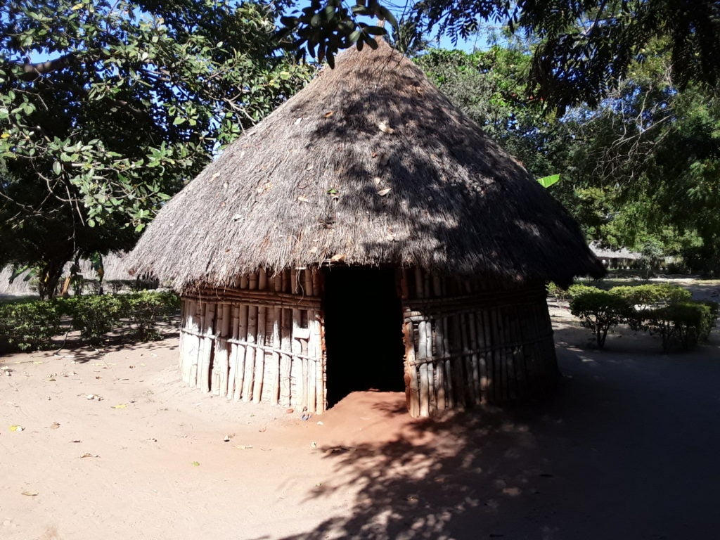 A hut on the beach