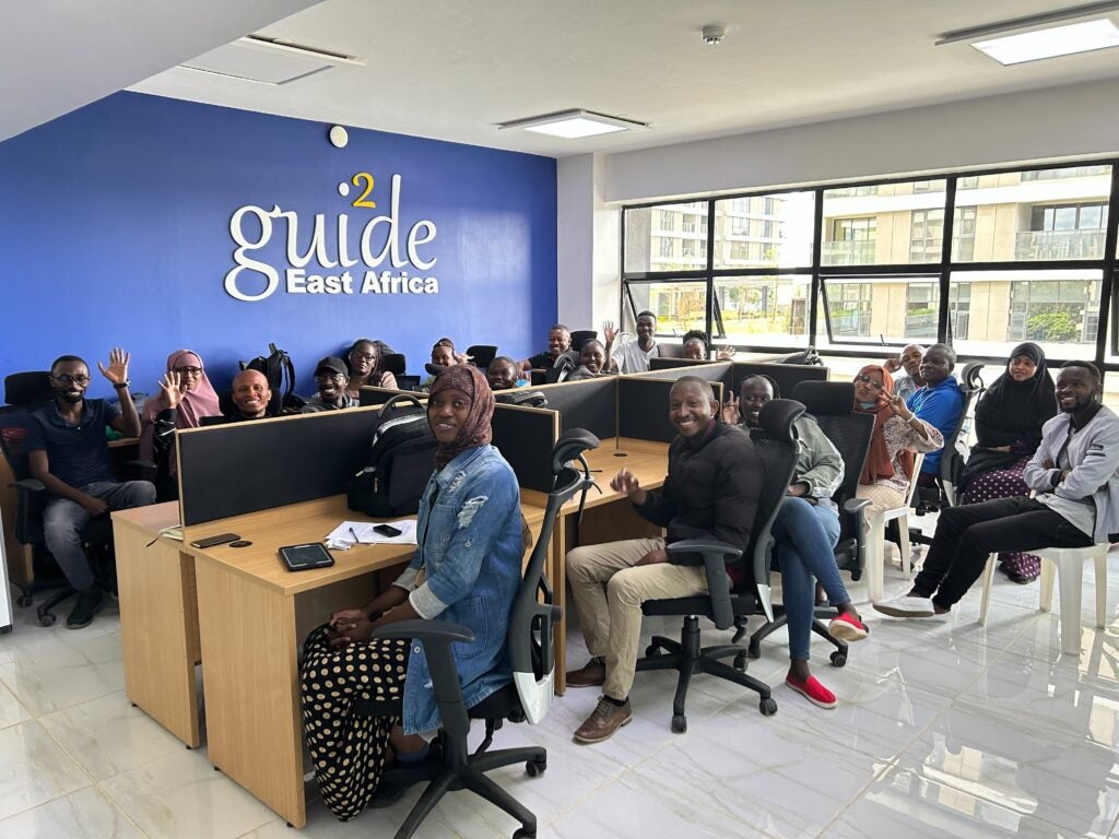 gui2de East Africa team