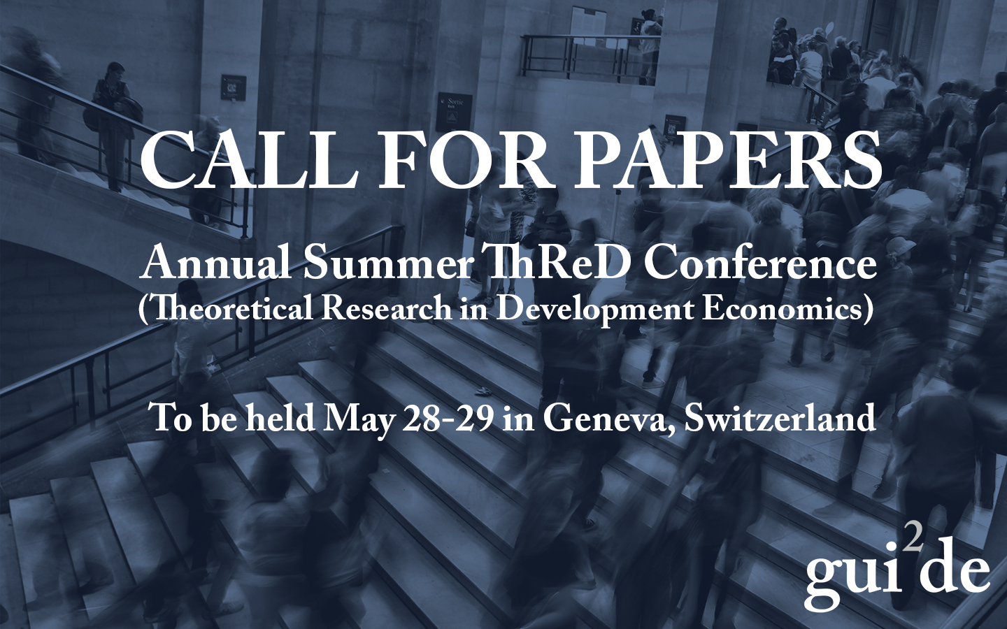 Graphic with text stating the conference title